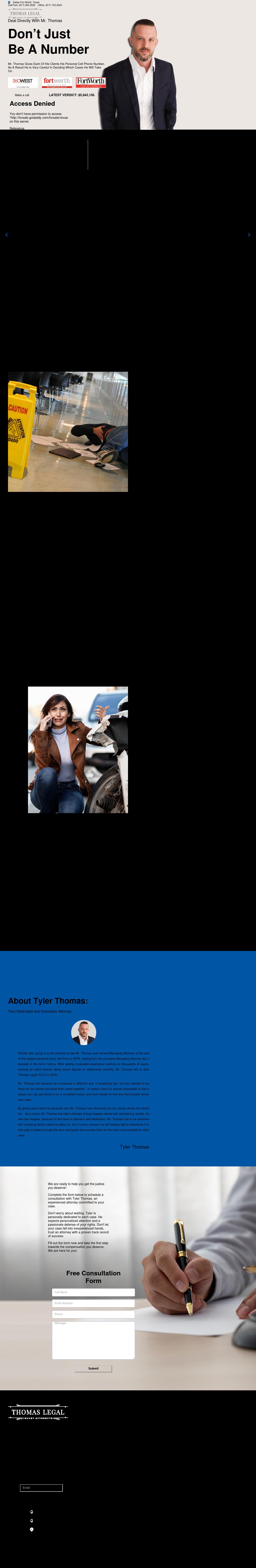Thomas Legal - Fort Worth TX Lawyers