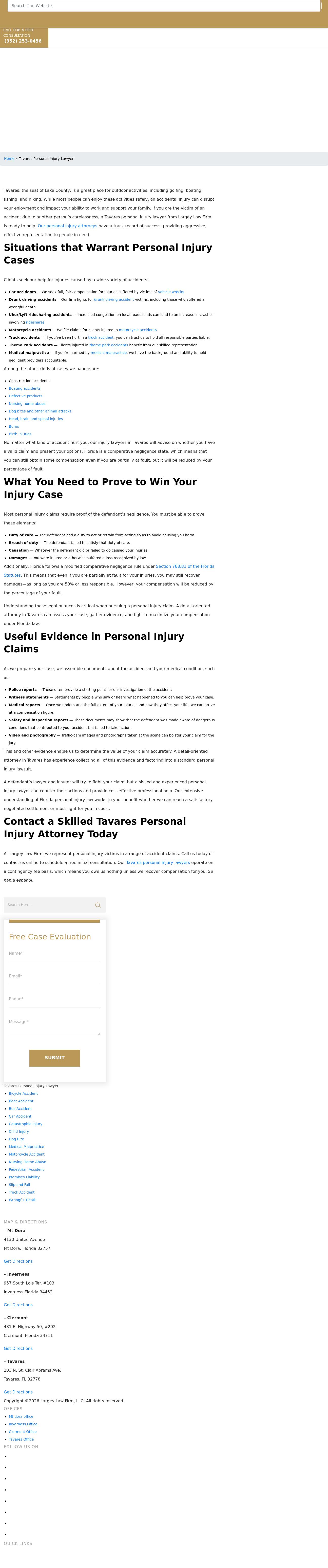 Largey Law - Tavares FL Lawyers