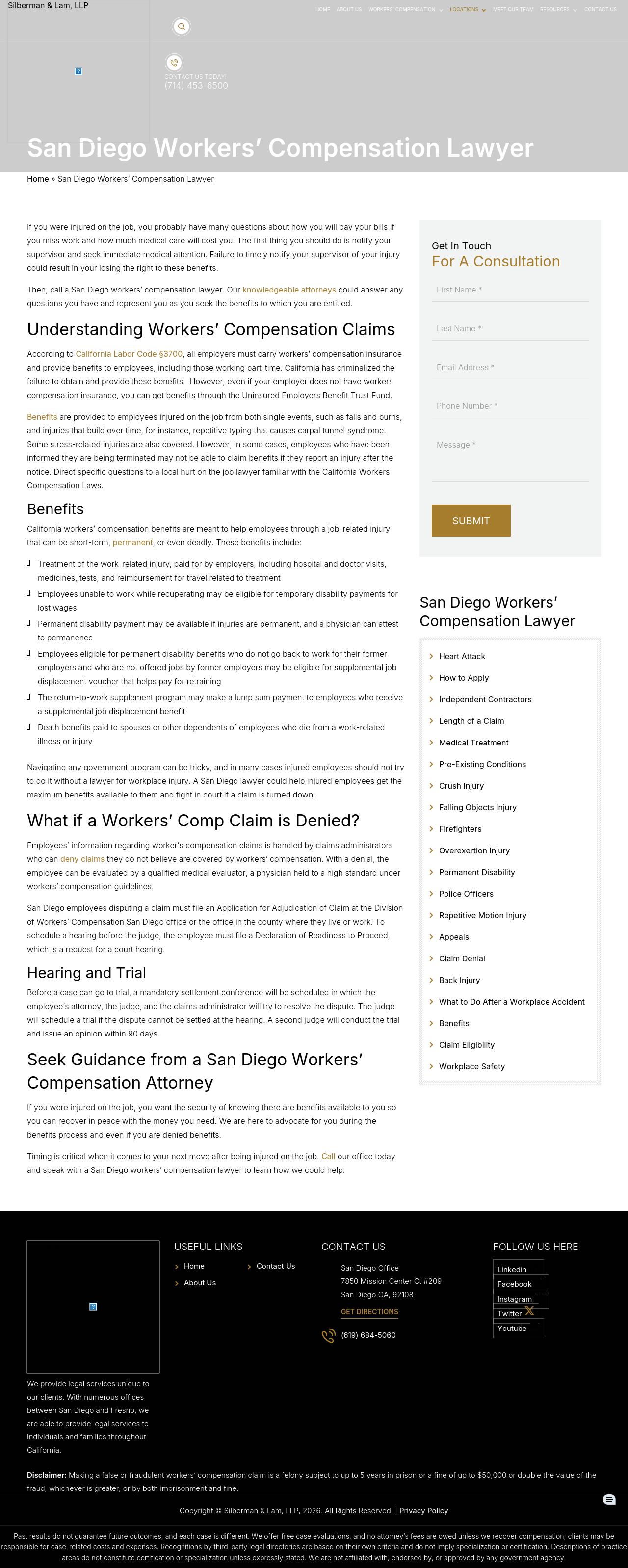 Silberman & Lam LLP - San Diego CA Lawyers