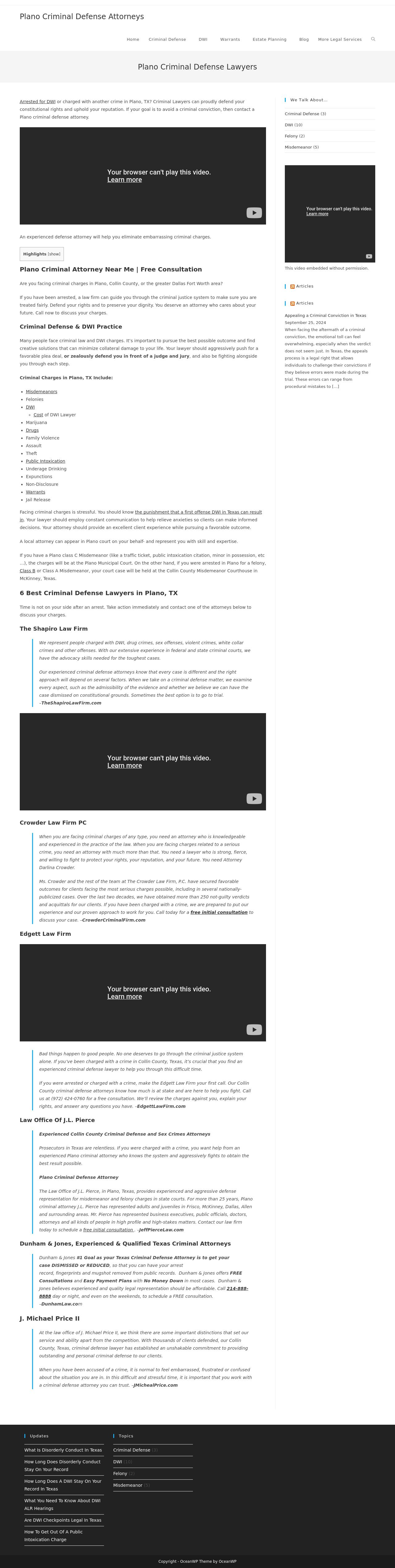 Peveto Law - Plano TX Lawyers