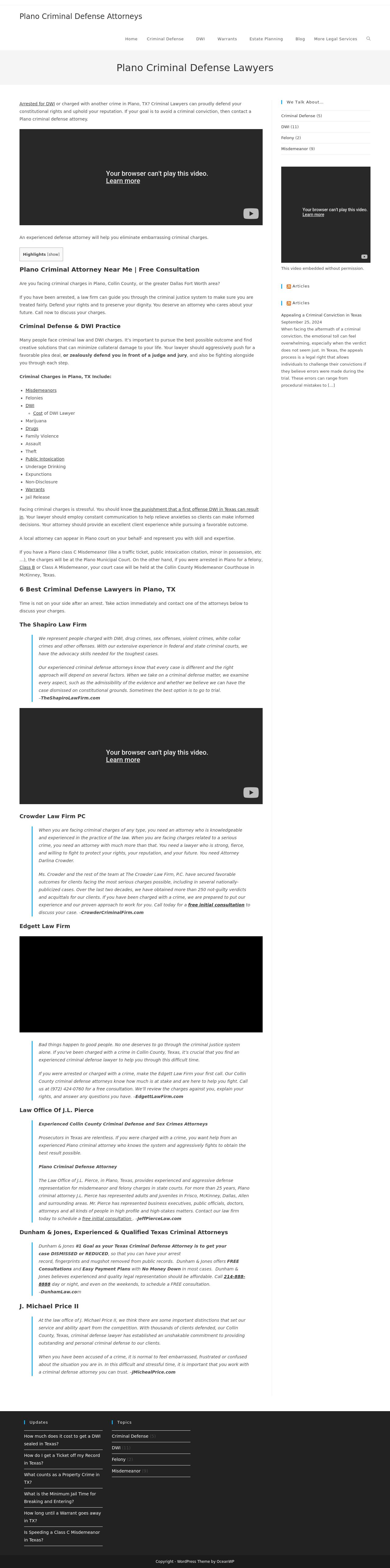 Peveto Law - Plano TX Lawyers