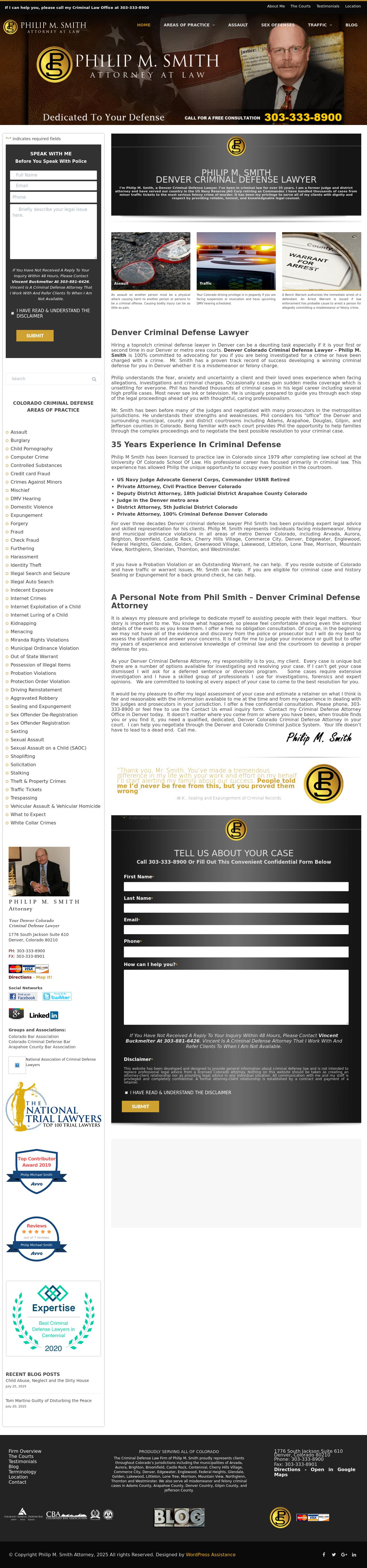 Philip M. Smith Attorney at Law - Denver CO Lawyers