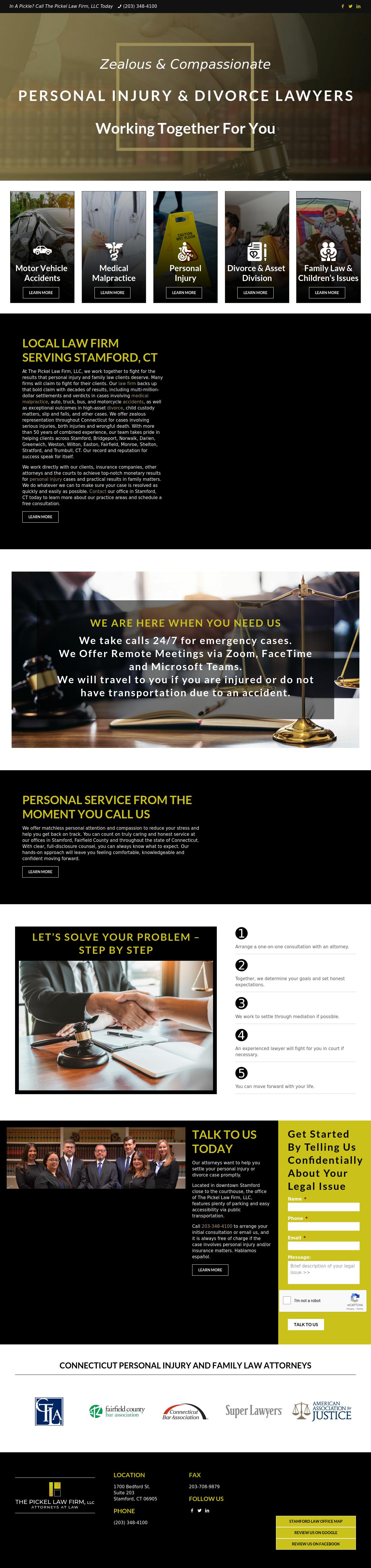 Pickel Law Firm The - Stamford CT Lawyers