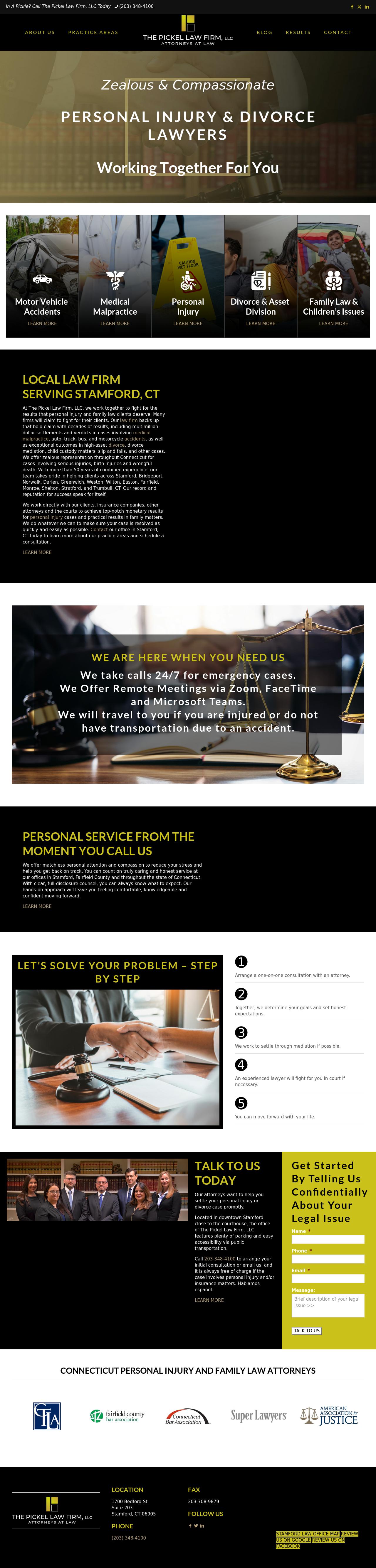 Pickel Law Firm The - Stamford CT Lawyers