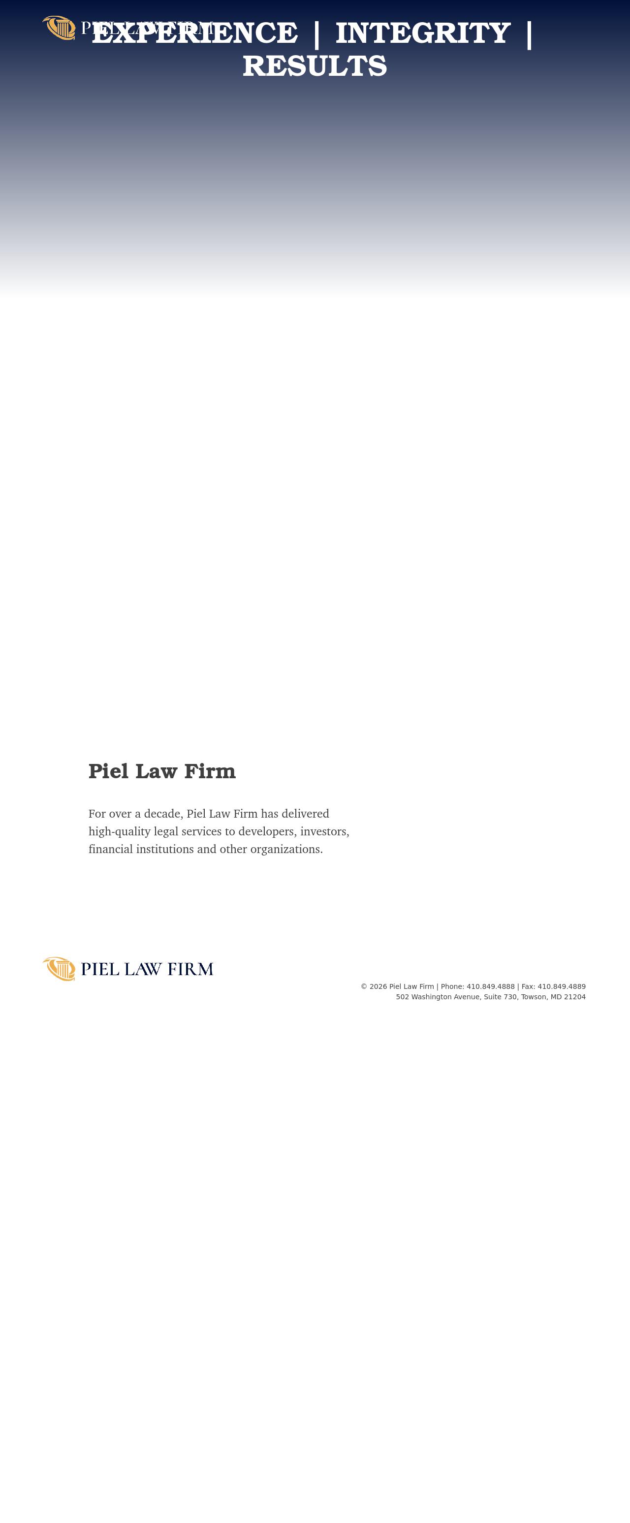 Piel Law Firm - Towson MD Lawyers