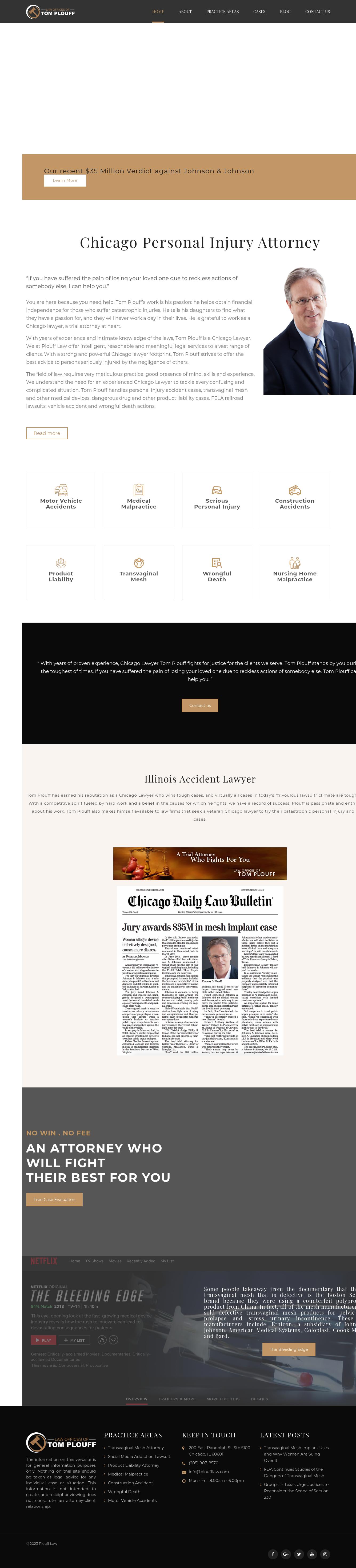 Plouff Law - Chicago IL Lawyers
