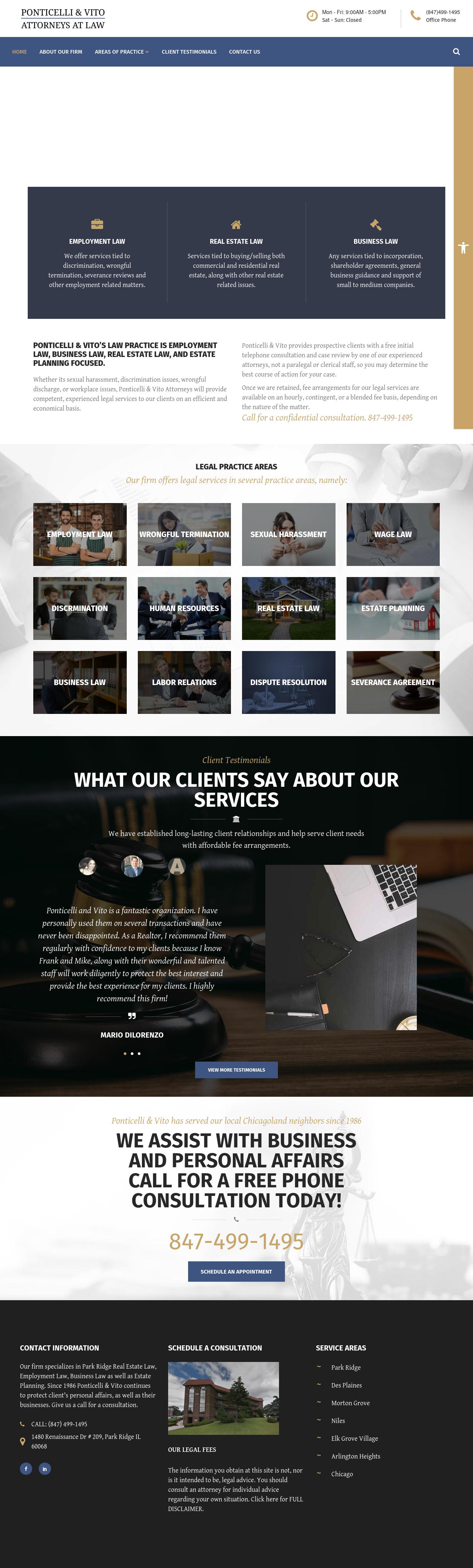 Ponticelli & Vito Attorneys at Law - Park Ridge IL Lawyers