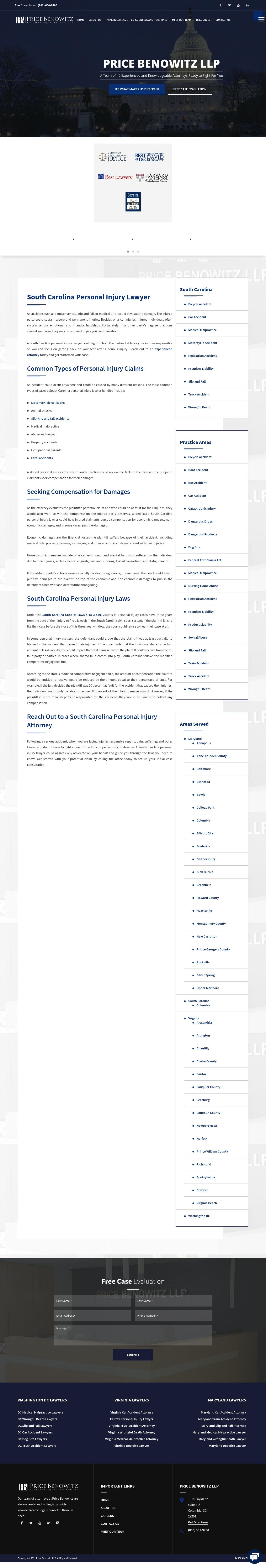 Price Benowitz LLP - Columbia SC Lawyers