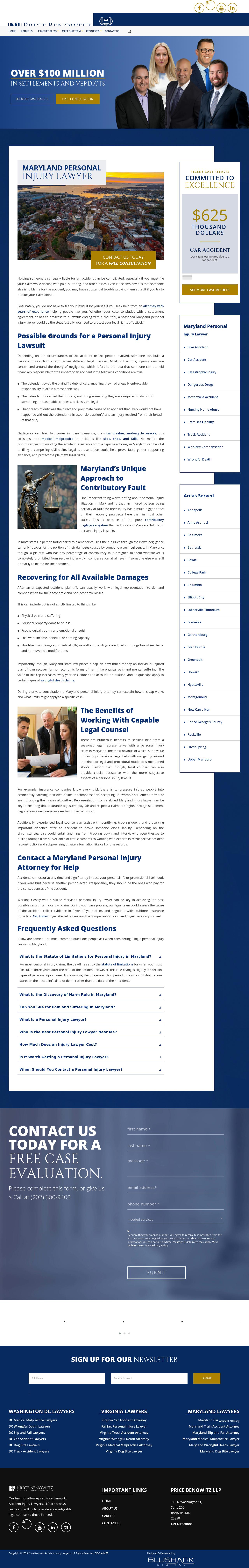 Price Benowitz, LLP - Ellicott City MD Lawyers