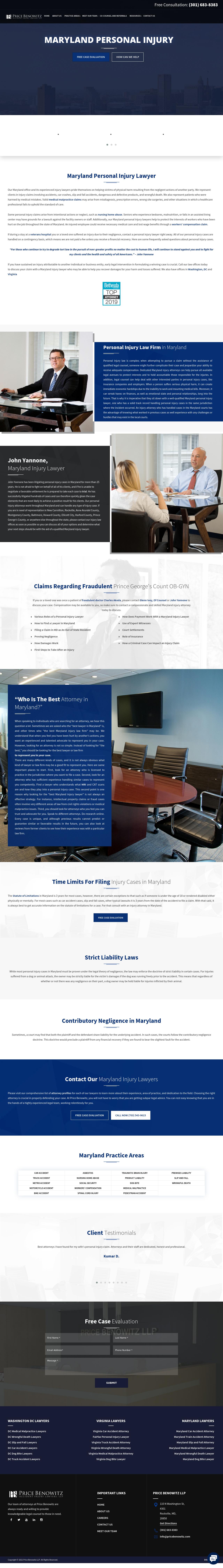 Price Benowitz LLP - Frederick MD Lawyers