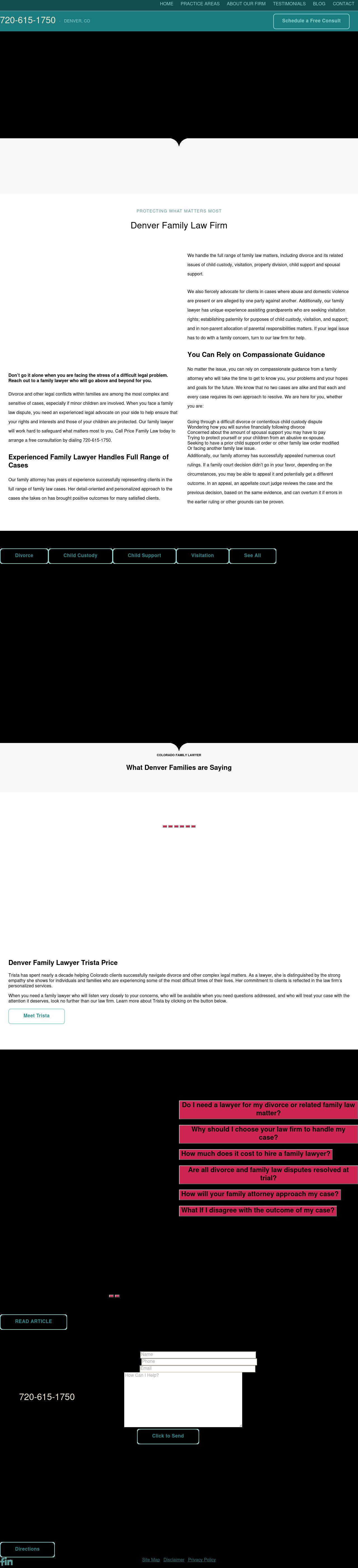 Price Family Law - Denver CO Lawyers