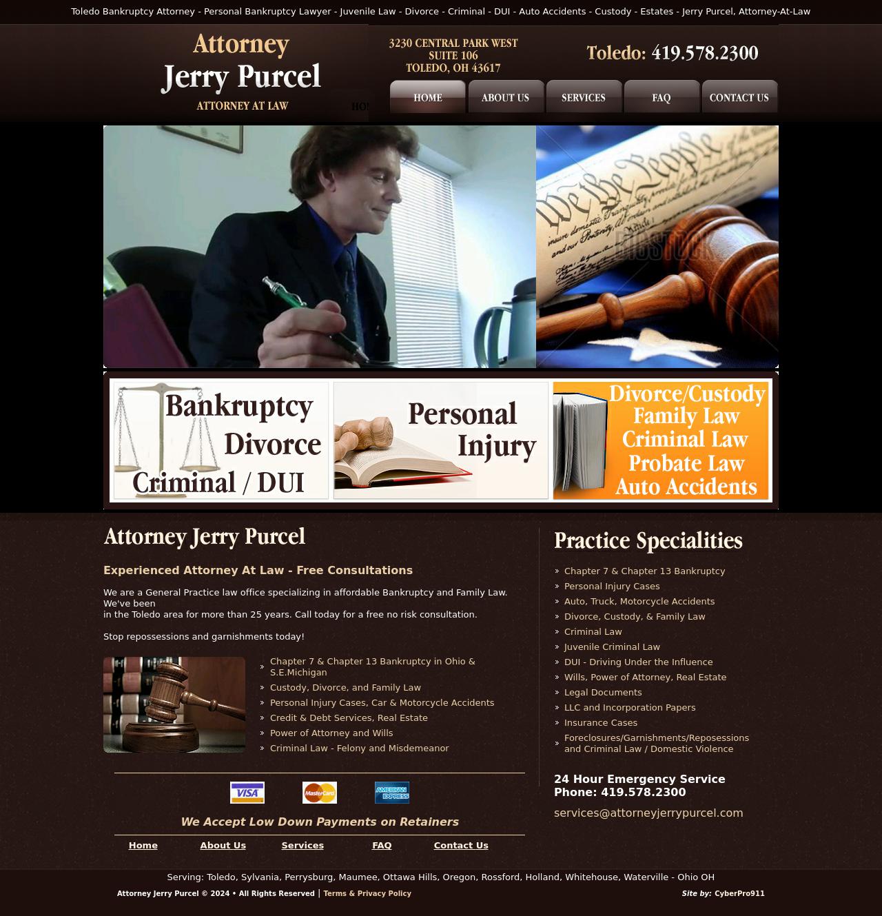 Purcel, Jerry - Toledo OH Lawyers