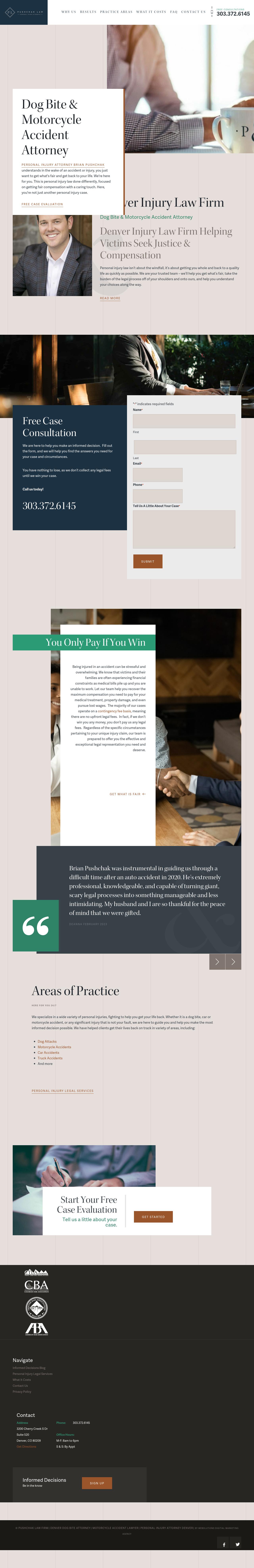 Pushchak & Dible, LLC - Denver CO Lawyers