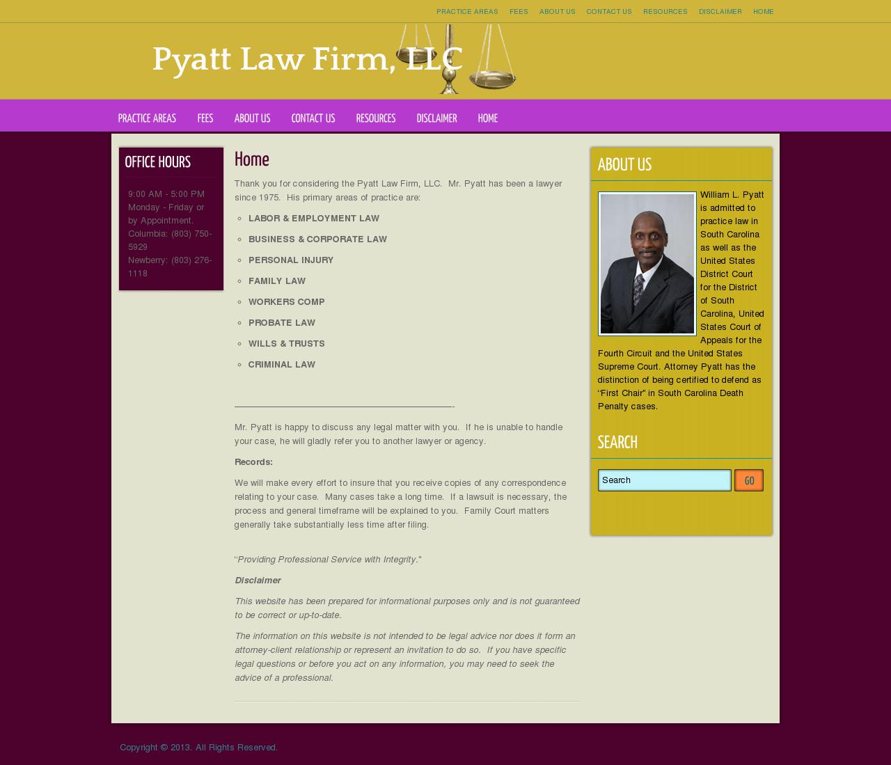 Pyatt Law Firm LLC - Columbia SC Lawyers