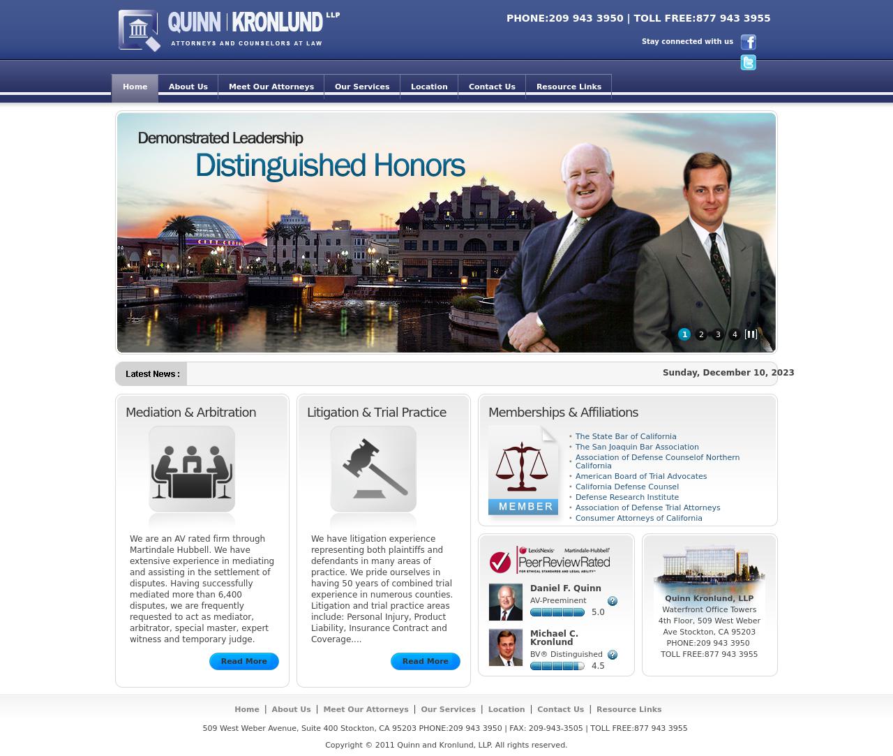 Quinn & Kronlund LLP - Stockton CA Lawyers