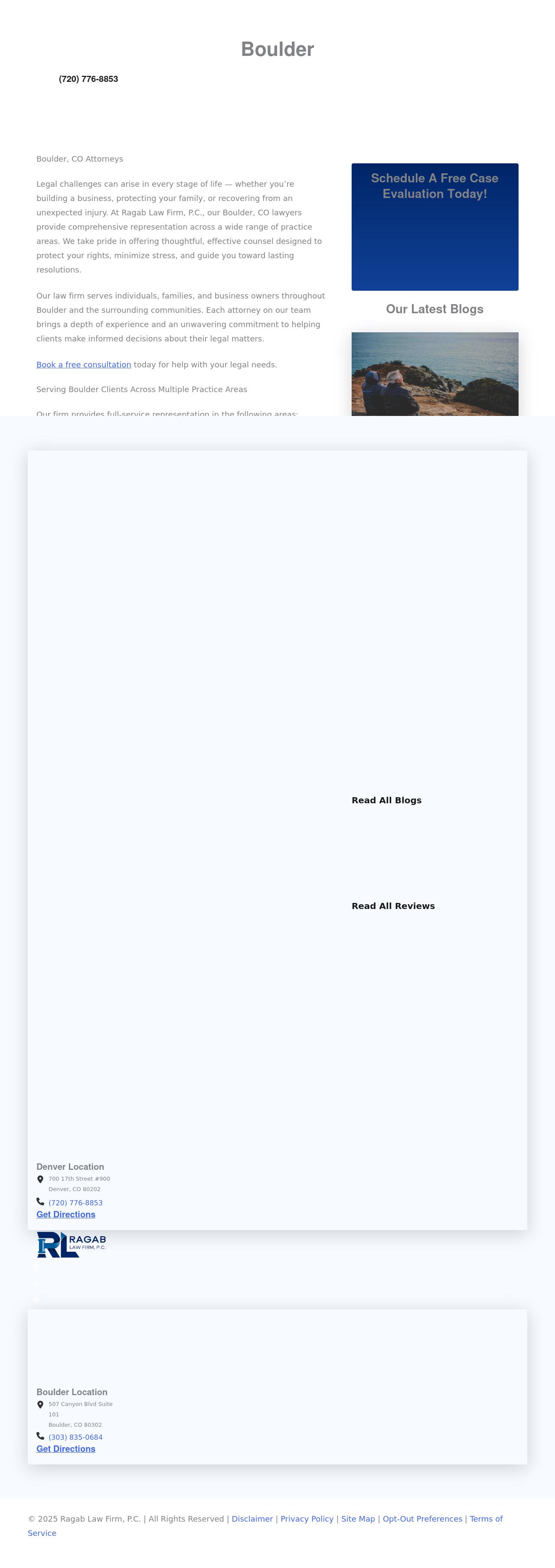 Ragab Law Firm, P.C. - Boulder CO Lawyers