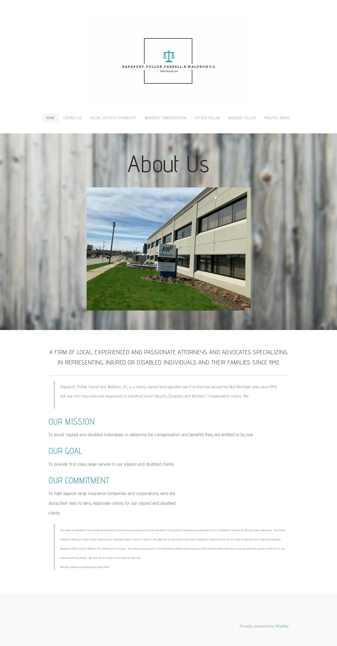 Rapaport Pollok Farrell & Waldron PC - Lansing MI Lawyers