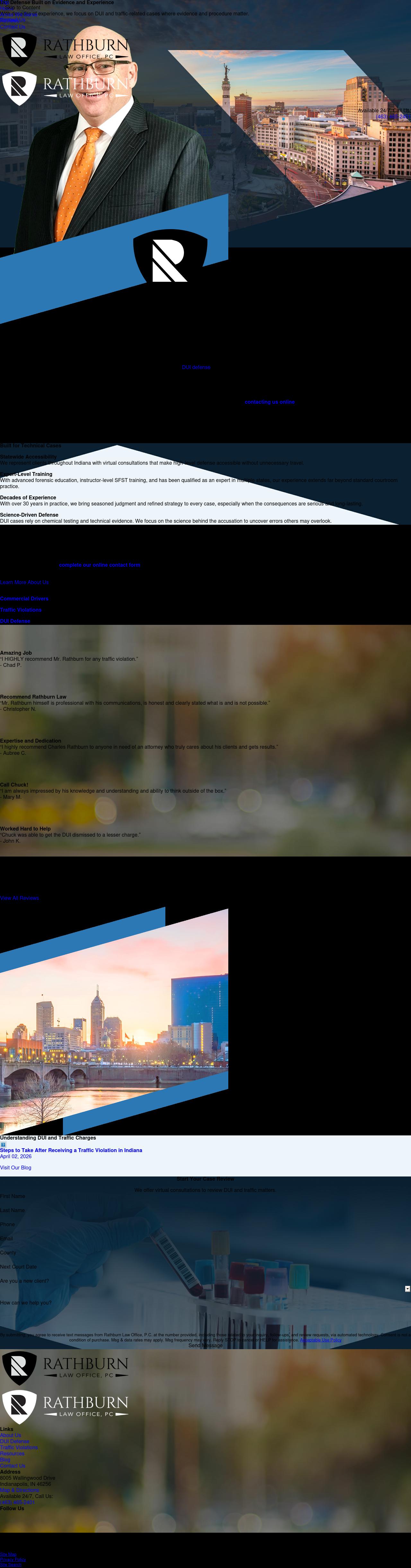 Rathburn Law Office - Indianapolis IN Lawyers