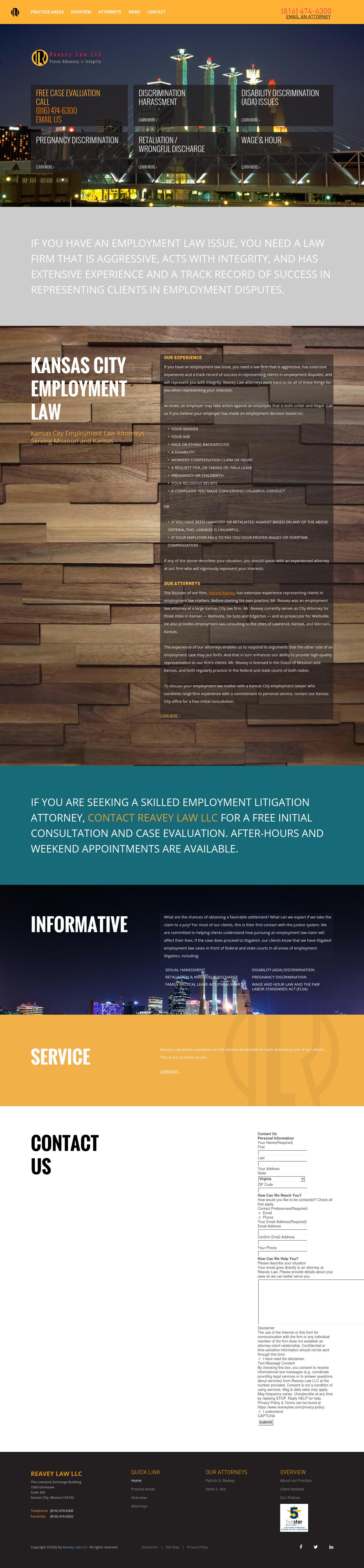 Reavey Law - Kansas City MO Lawyers
