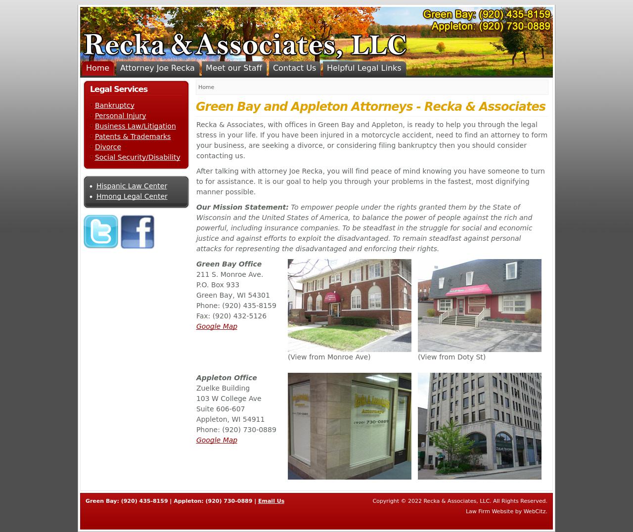 Recka & Associates - Green Bay WI Lawyers