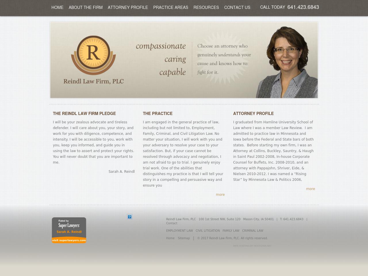 Reindl Law Firm - Mason City IA Lawyers
