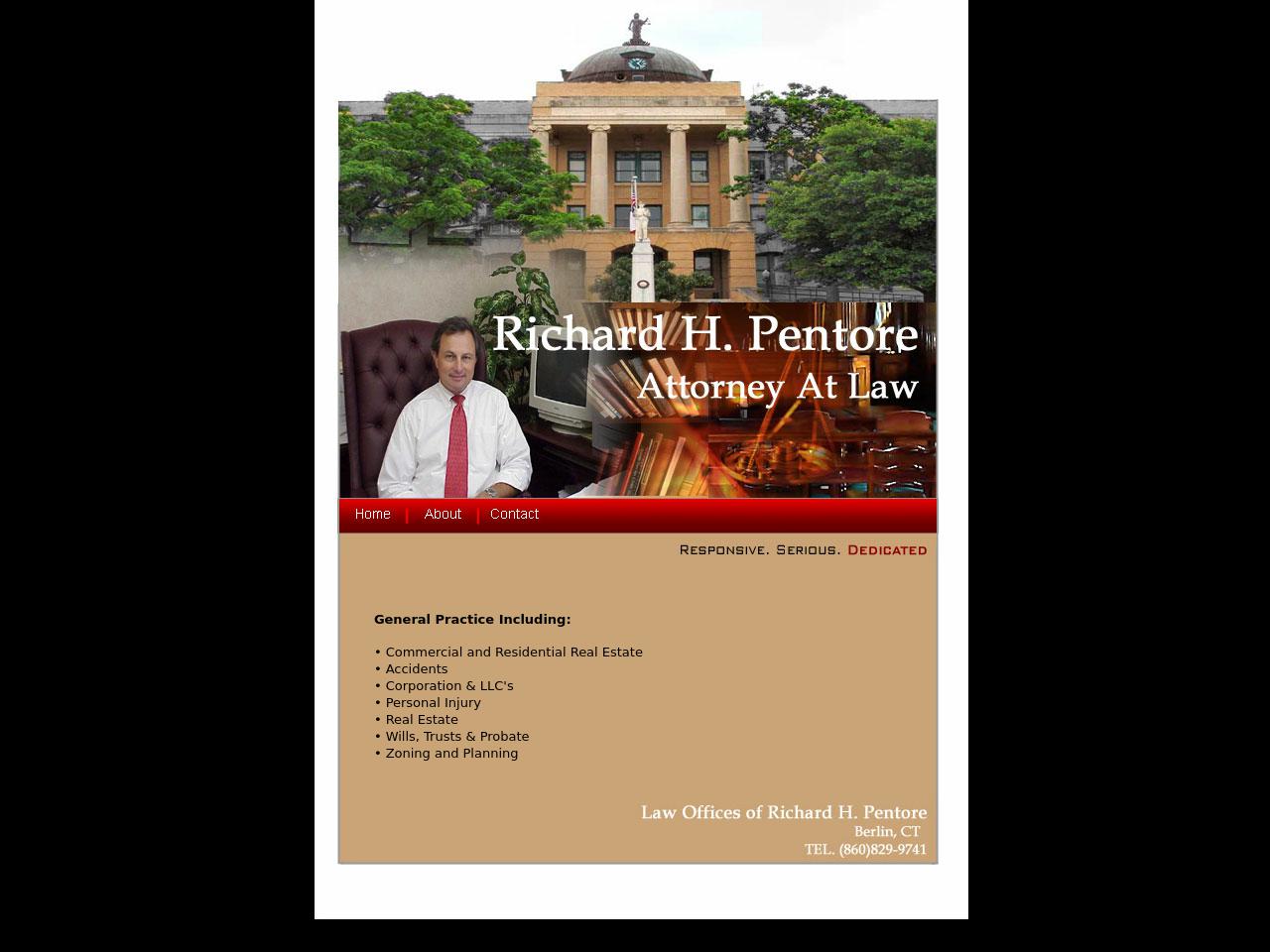 Richard H. Pentore - Berlin CT Lawyers