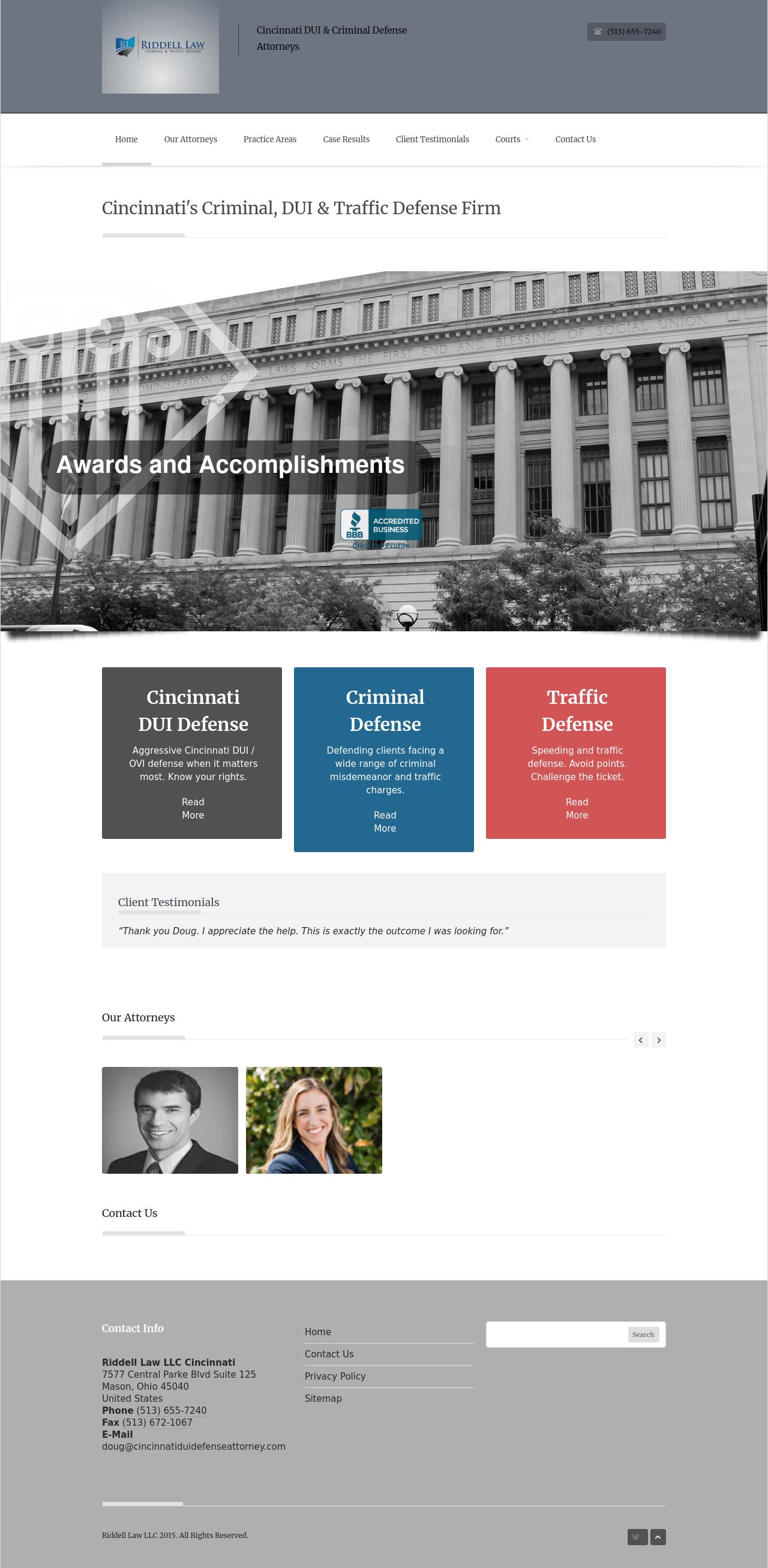 Riddell Law LLC - Mason OH Lawyers
