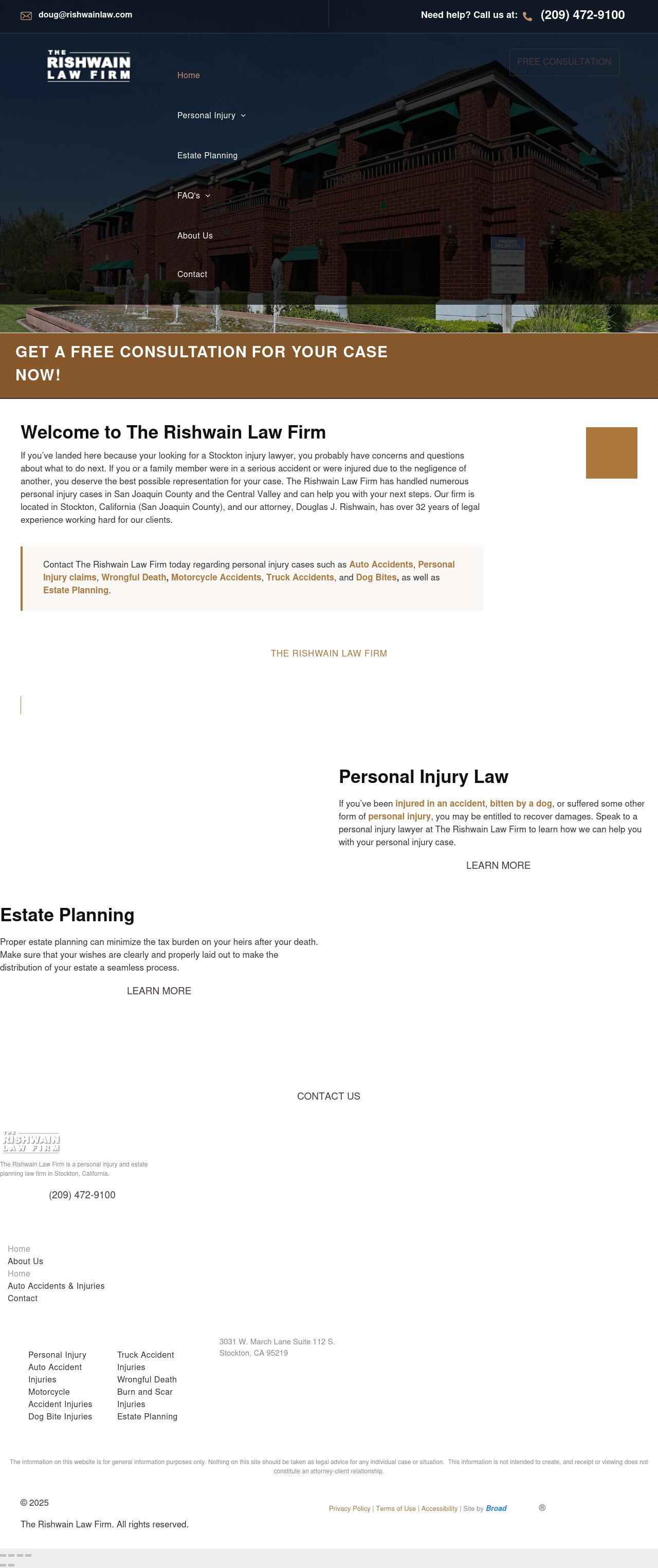 Rishwain Law Firm The - Stockton CA Lawyers