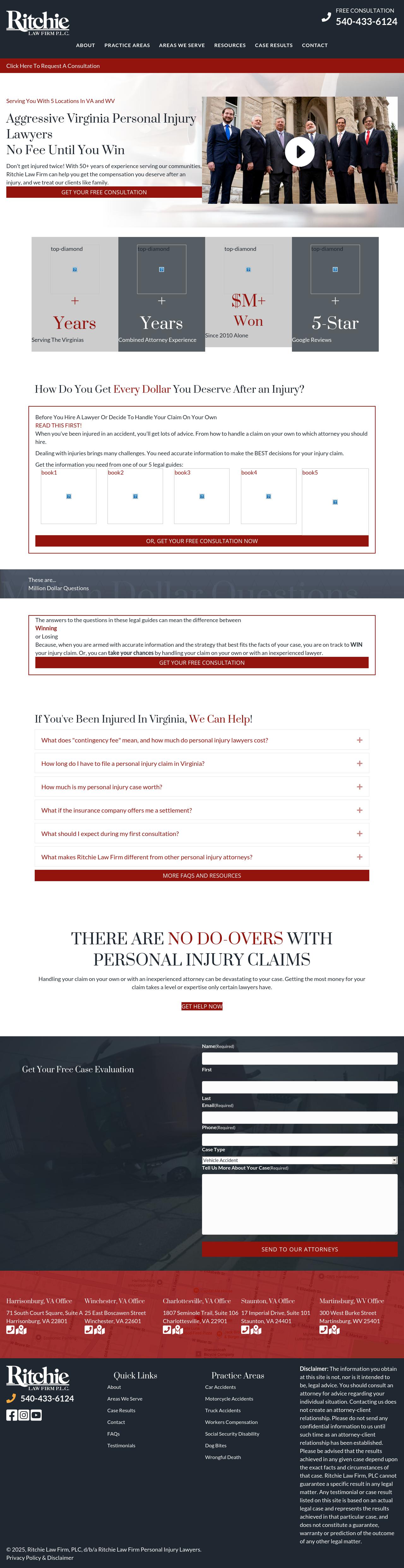 Ritchie Law Firm - Harrisonburg VA Lawyers