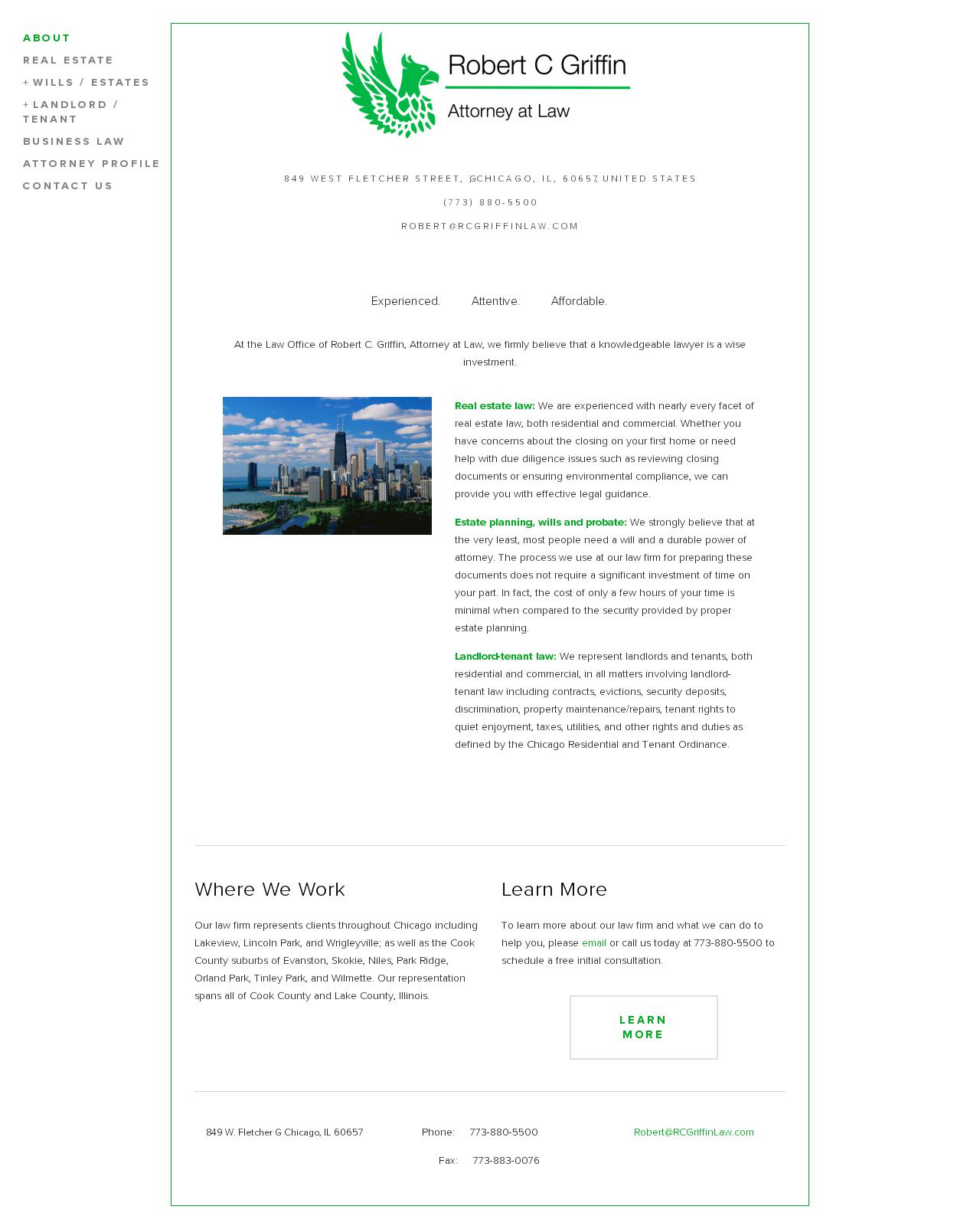 Robert Griffin - Chicago IL Lawyers