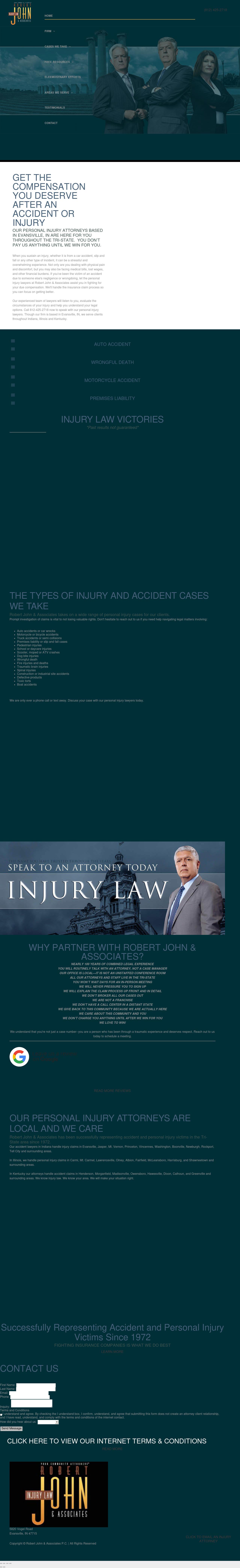 Robert John & Associates - Evansville IN Lawyers