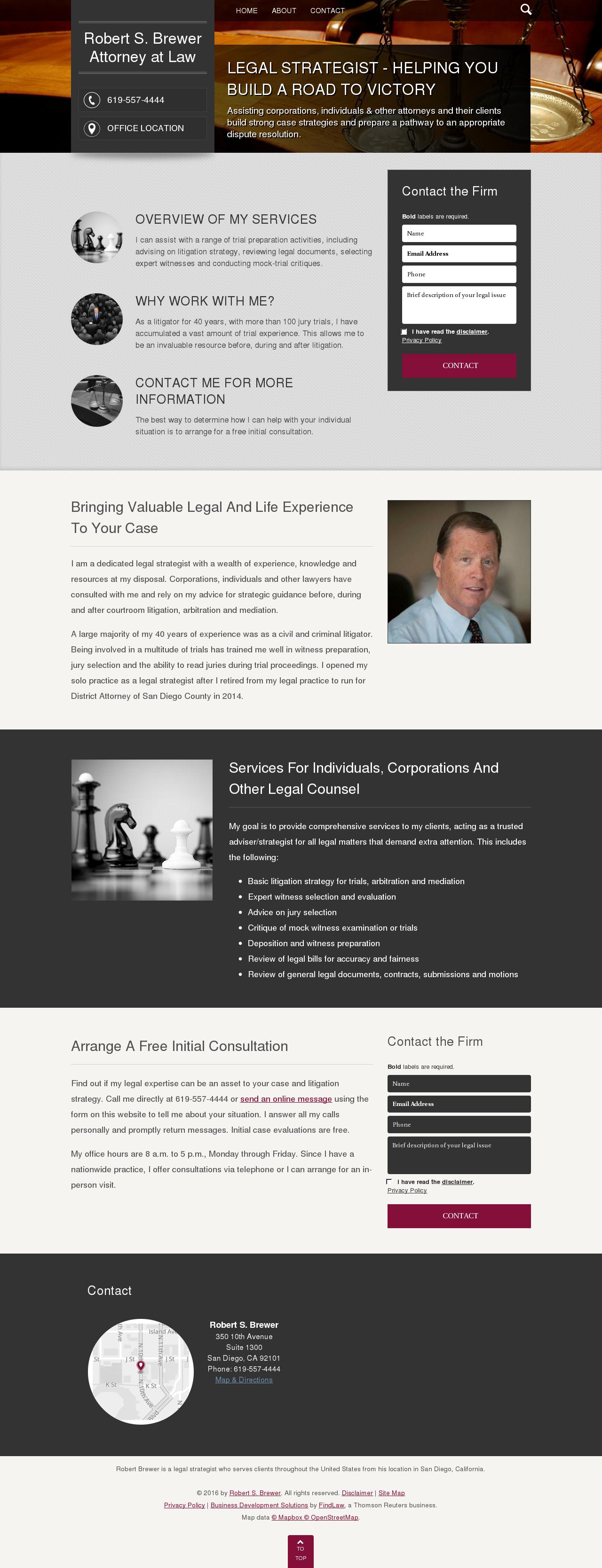 Robert S. Brewer - San Diego CA Lawyers