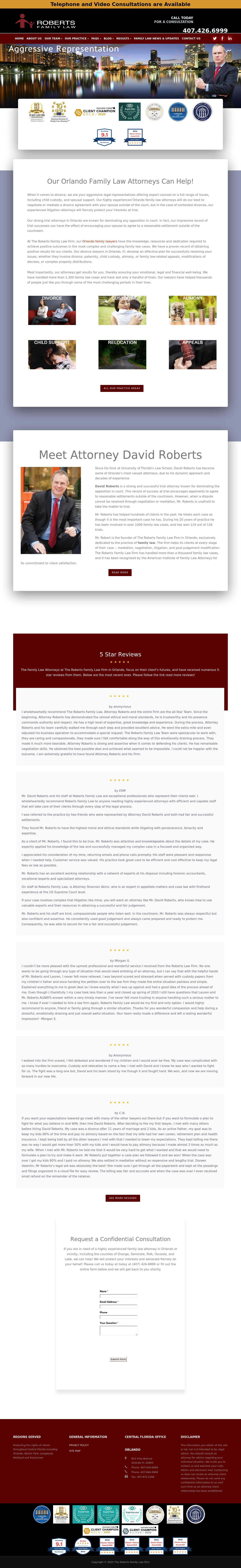 Roberts Family Law Firm PA - Orlando FL Lawyers