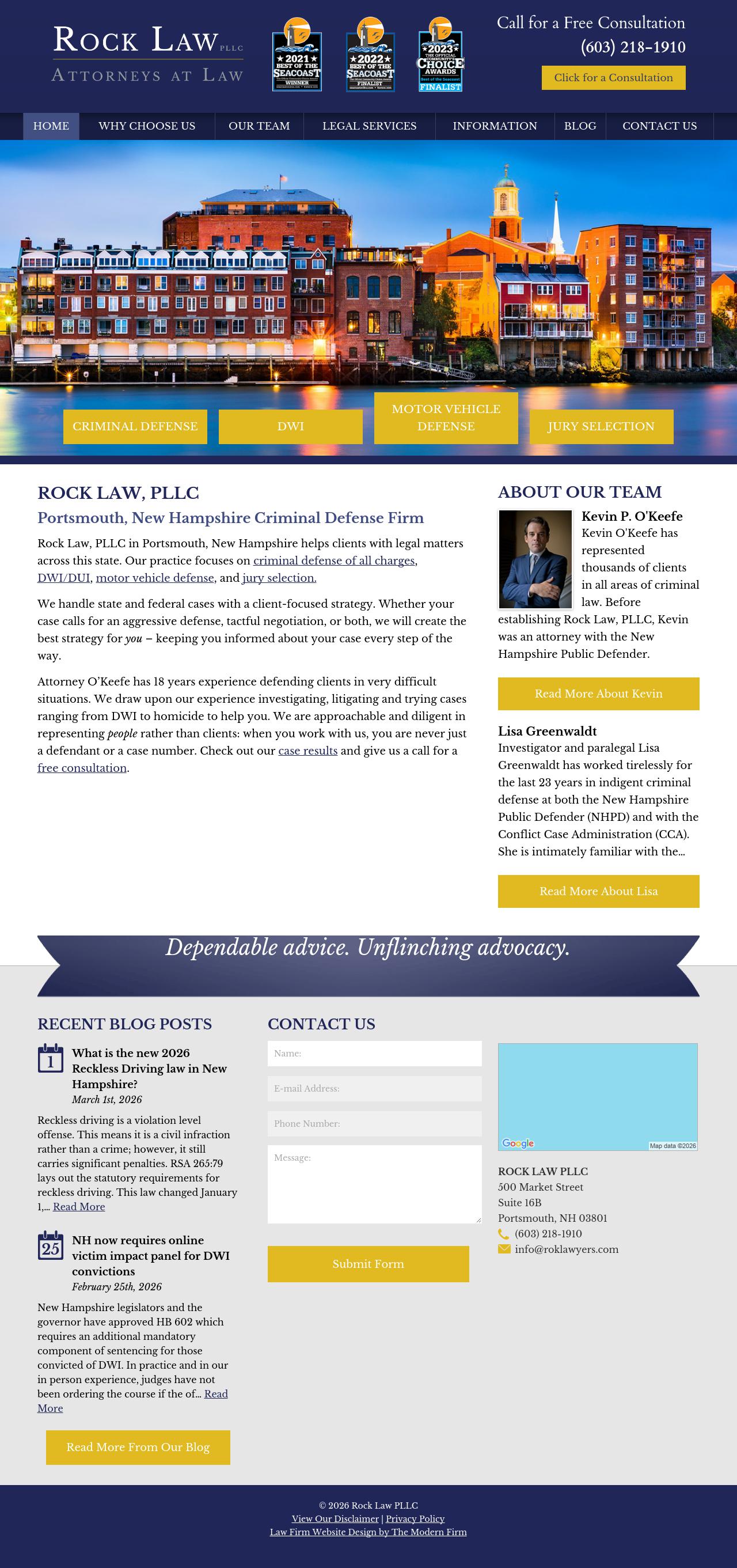 Rock Law PLLC - Portsmouth NH Lawyers