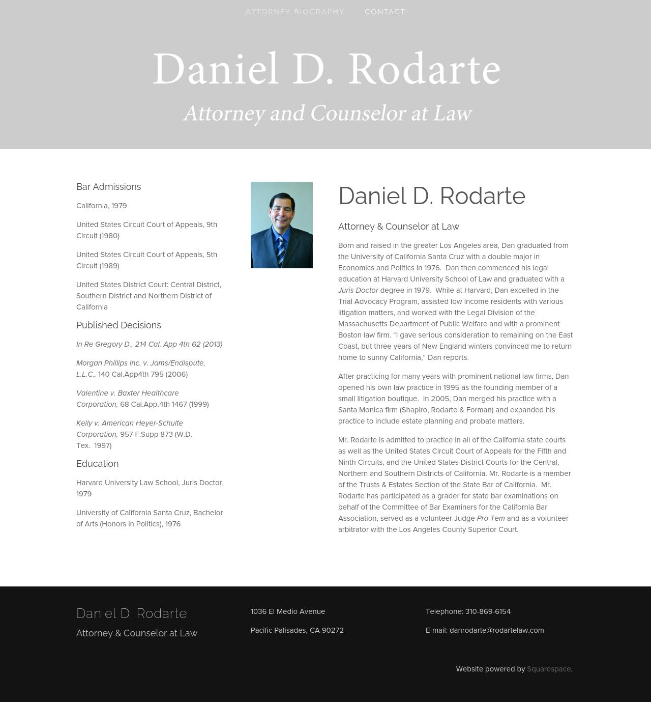 Rodarte Law Offices - Los Angeles CA Lawyers