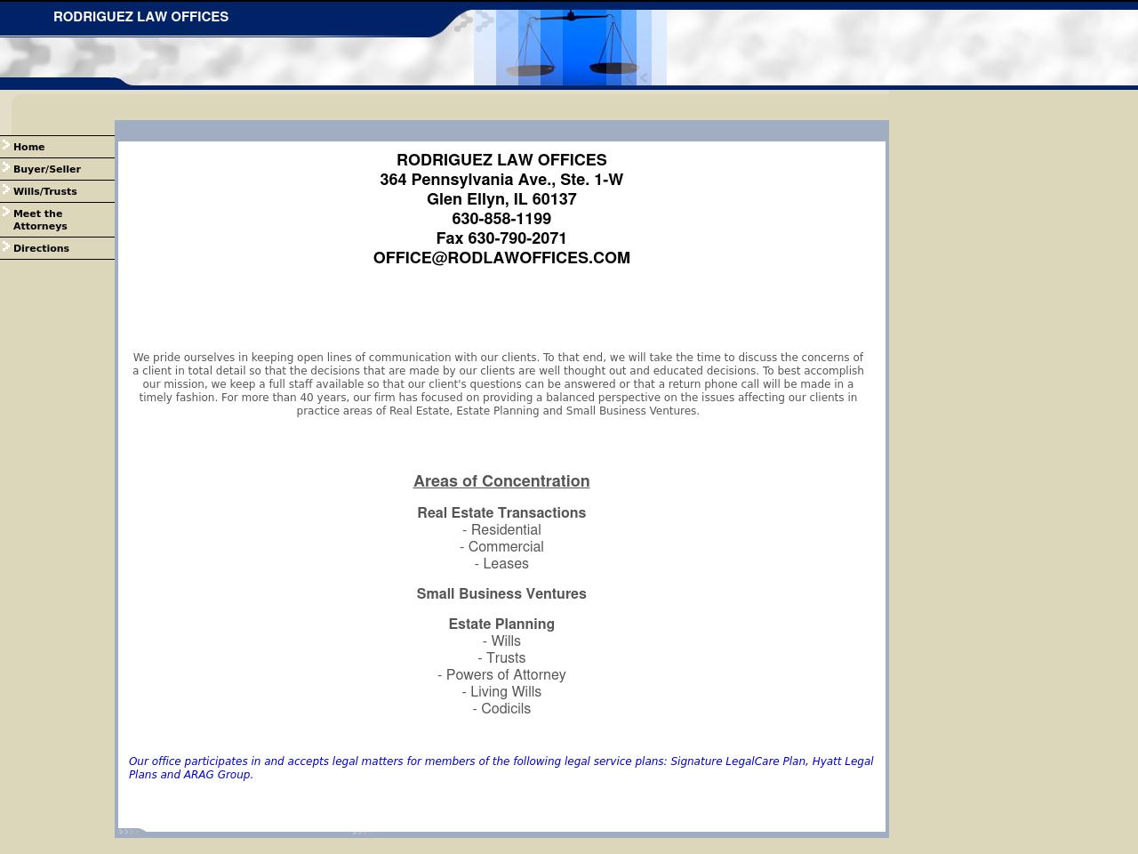 Rodriguez Mark T & Elizabeth A - Glen Ellyn IL Lawyers