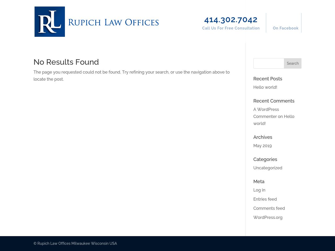 Rupich Law Offices - Milwaukee WI Lawyers