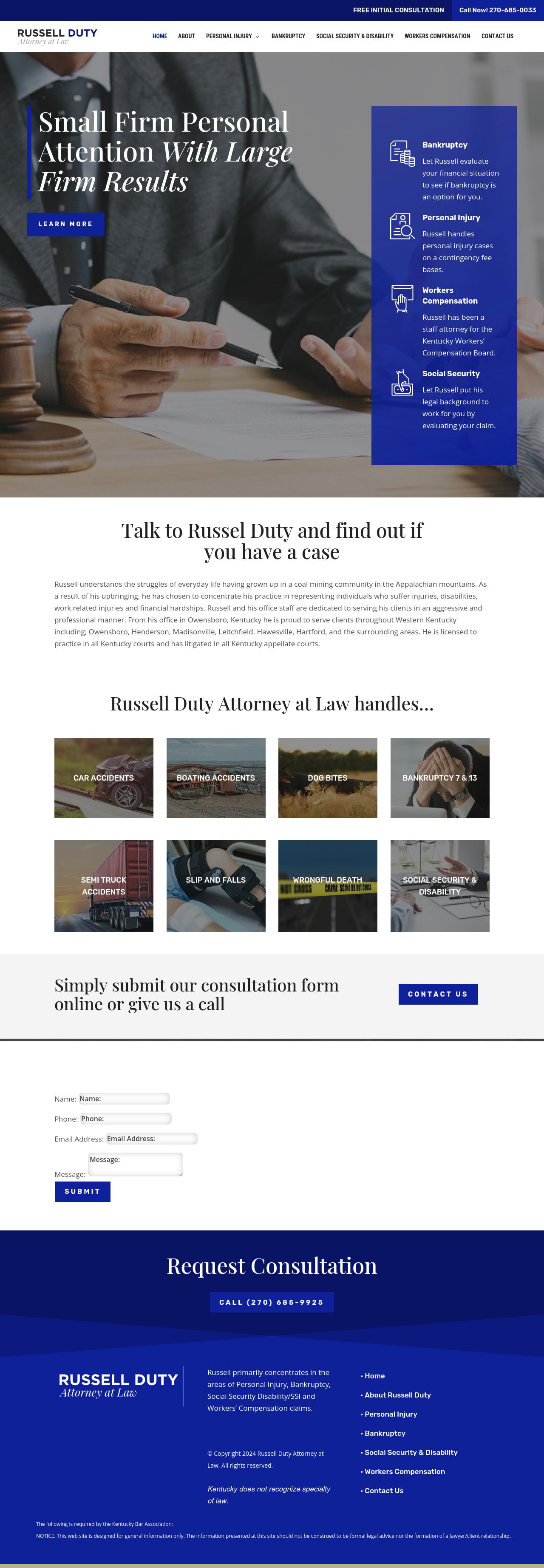 Russell Duty - Owensboro KY Lawyers