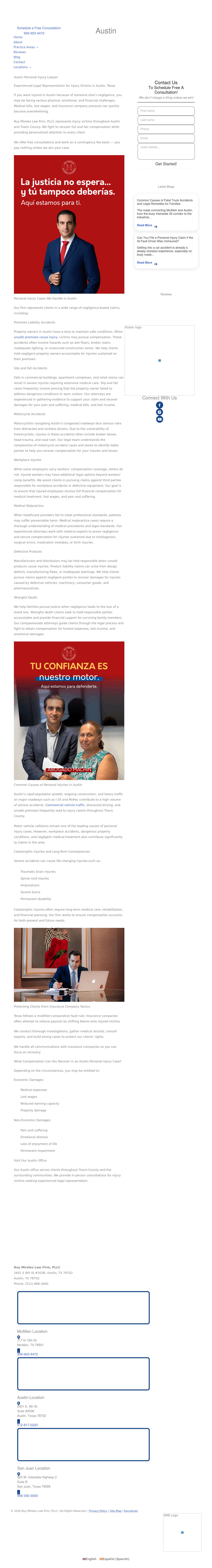 Ruy Mireles Law Firm, Pllc - Austin TX Lawyers