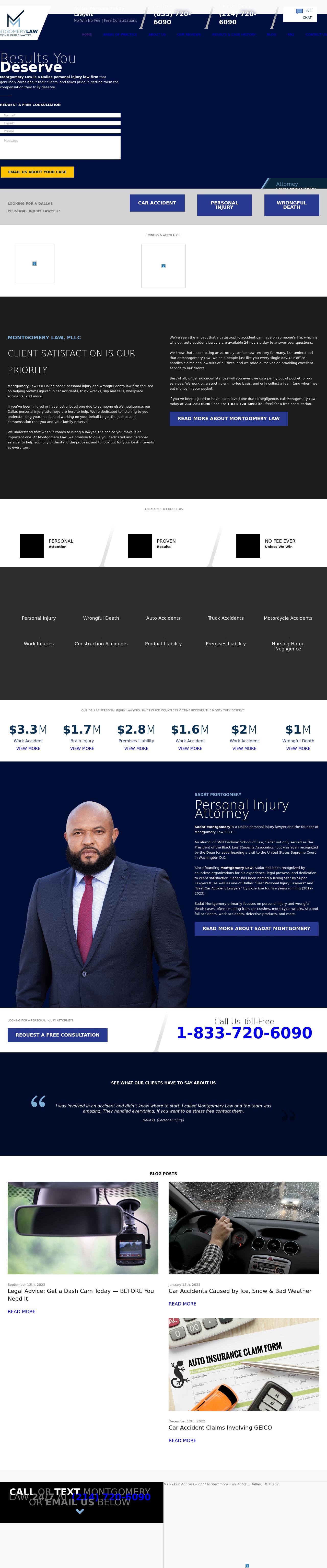 Montgomery Law - Dallas TX Lawyers