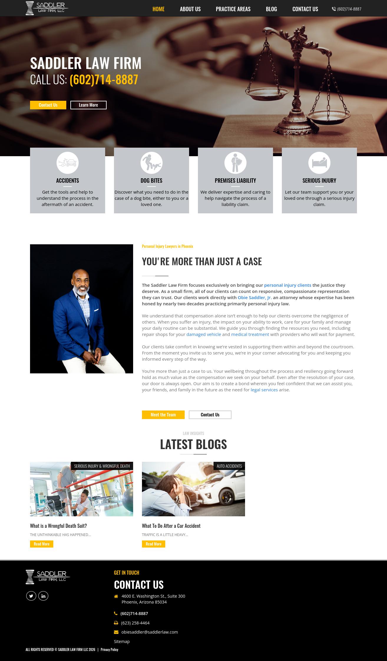 Saddler Law Firm - Phoenix AZ Lawyers