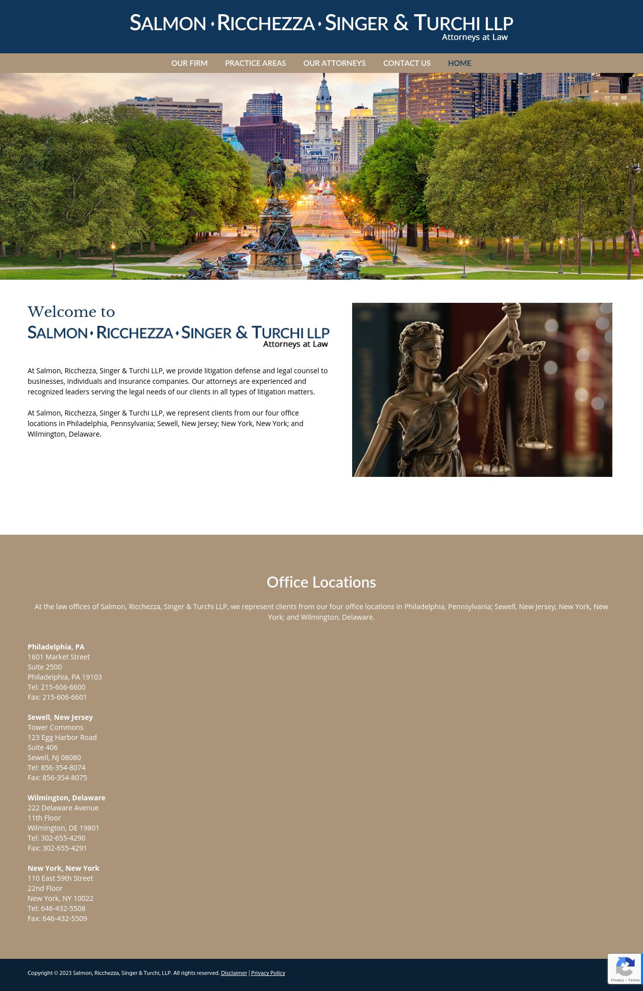 Salmon, Ricchezza, Singer & Turchi, LLP - Philadelphia PA Lawyers