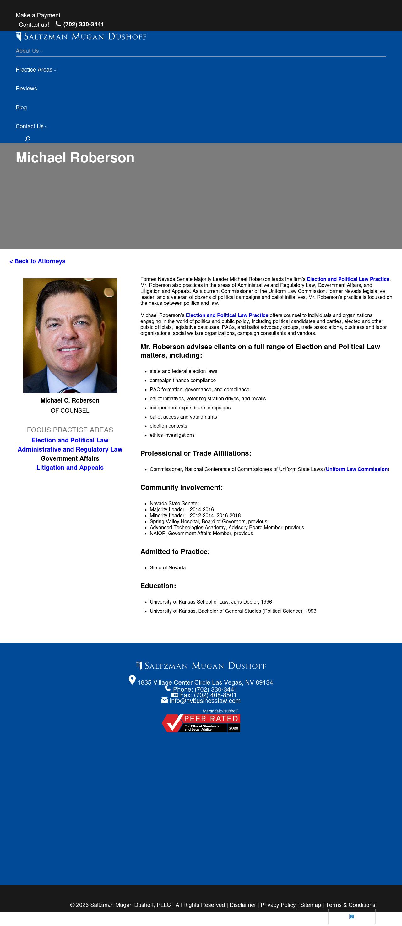 Saltzman Mugan Dushoff, LLC - Las Vegas NV Lawyers