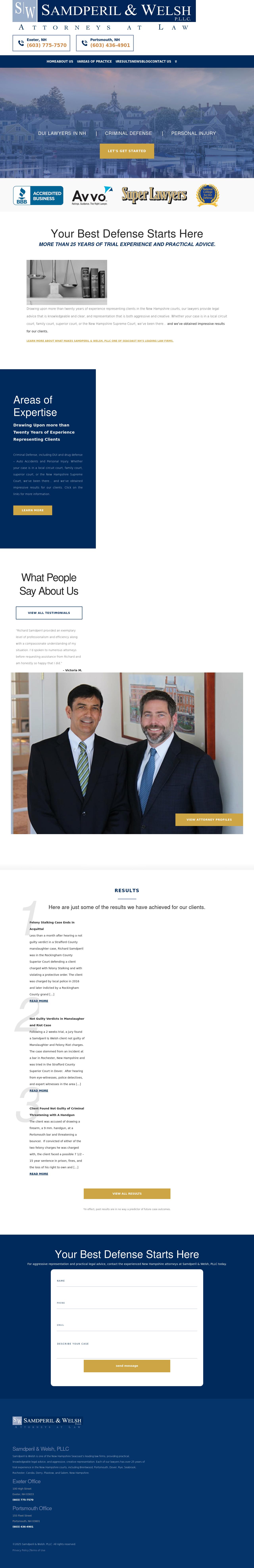 Samdperil & Welsh, PLLC - Exeter NH Lawyers