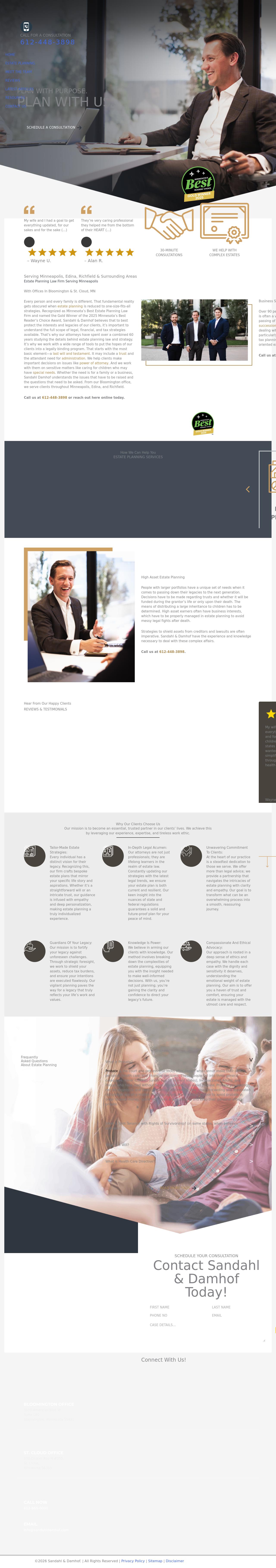Sandahl & Damhof - Bloomington MN Lawyers
