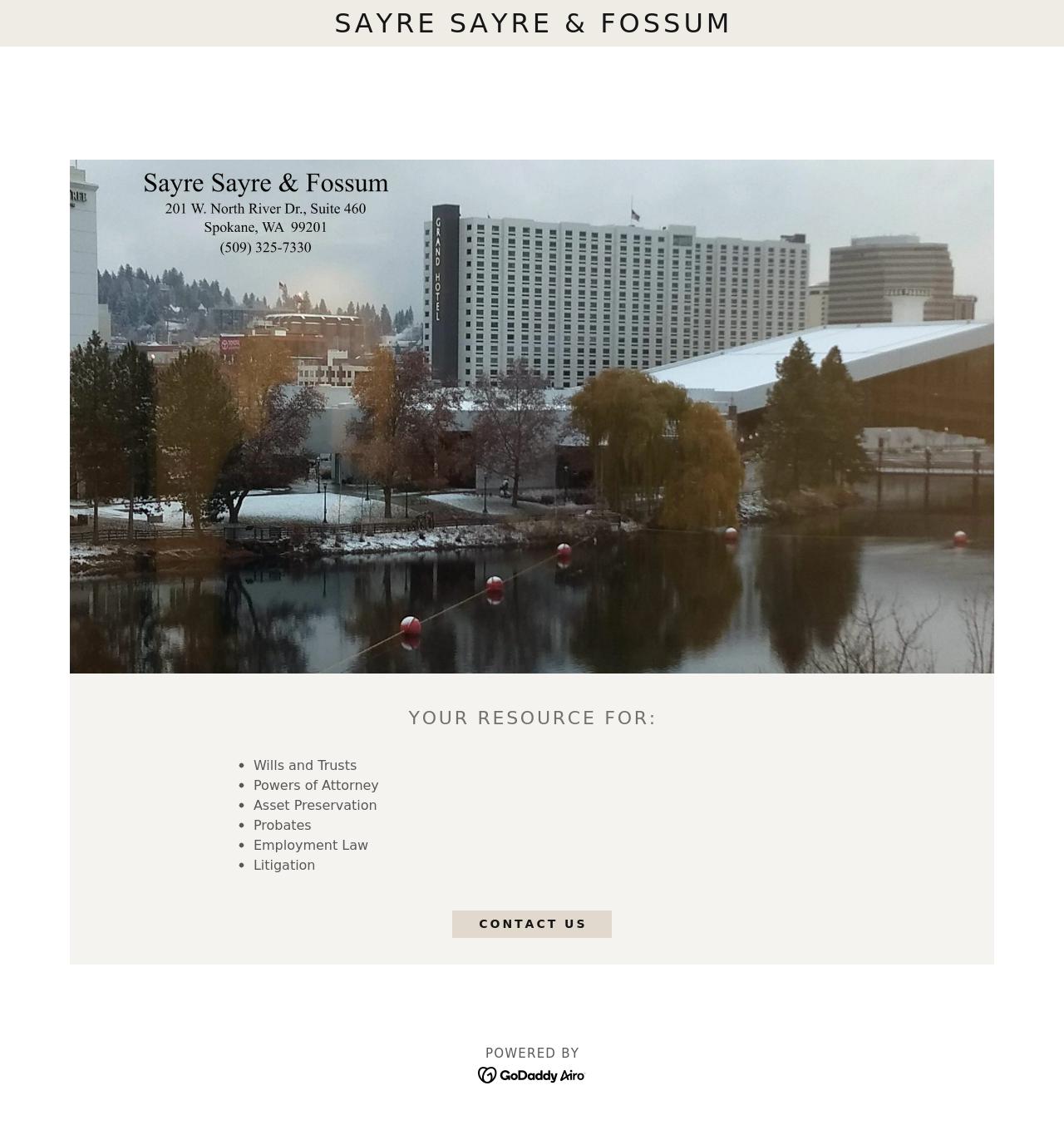 Sayre & Sayre - Spokane WA Lawyers