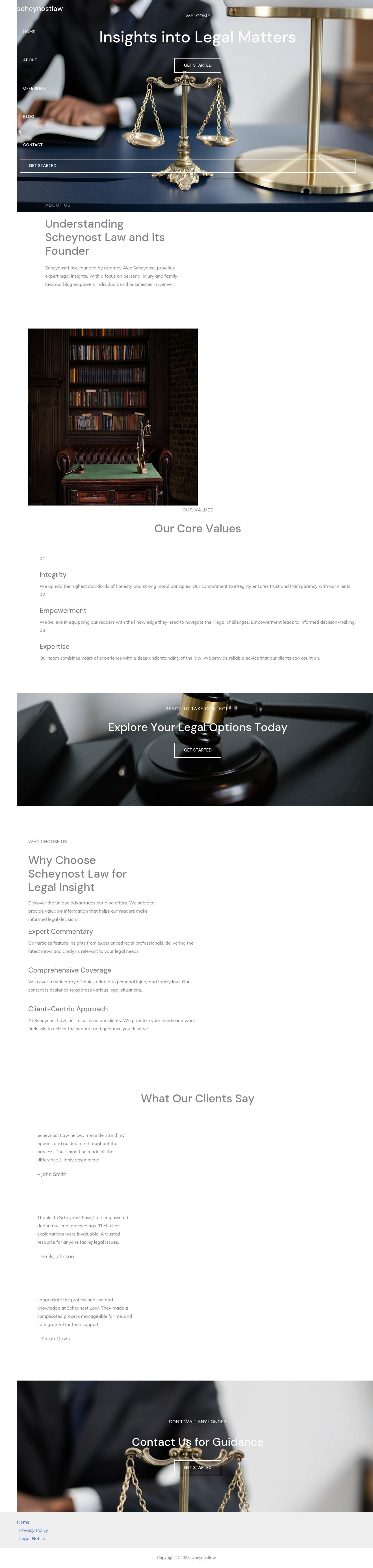 Scheynost Law Offices, P.S.C. - Louisville KY Lawyers