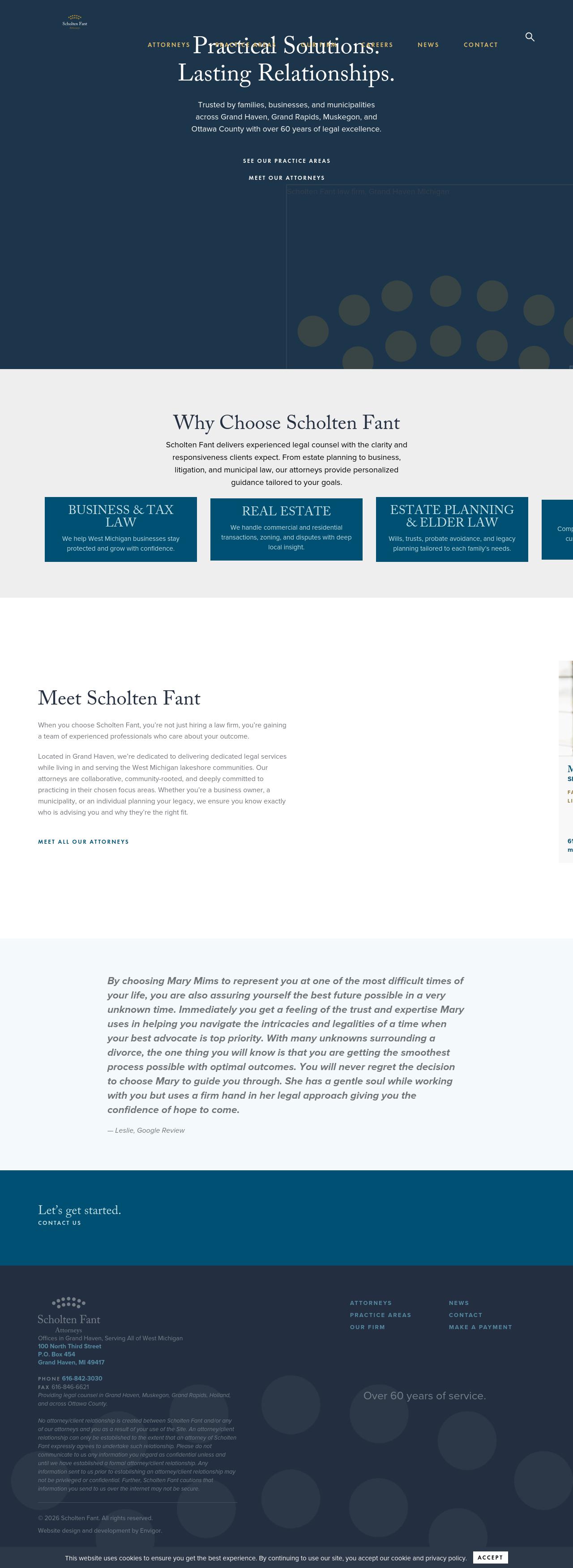Scholten Fant - Grand Haven MI Lawyers