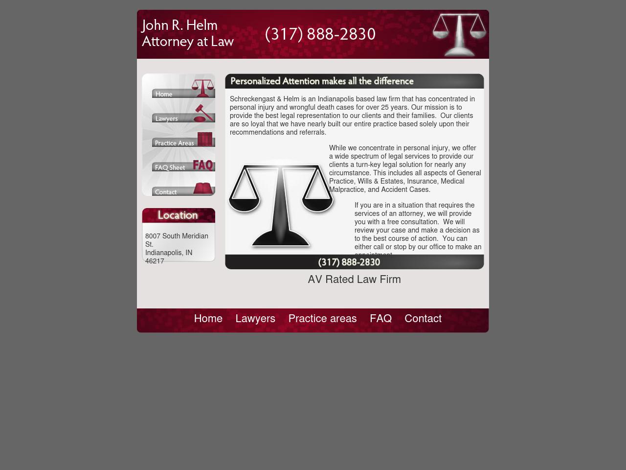 Schreckengast & Helm - Indianapolis IN Lawyers