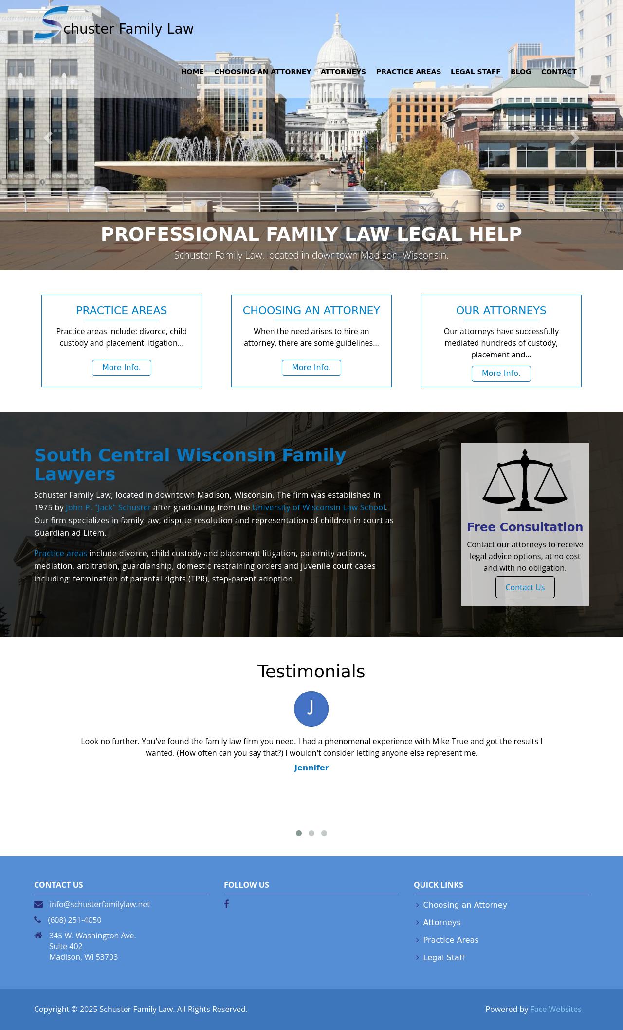 Schuster Law Offices - Madison WI Lawyers